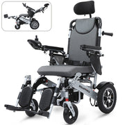 Power Electric Wheelchair, Folding, ARTG Certified, Recline Adjustment, Headrest, Aluminium Frame, Lithium Battery, Folding