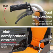 Folding Aluminium Wheelchair, 20