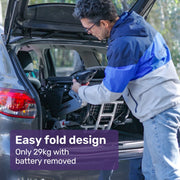 Power Electric Wheelchair, Folding, ARTG Certified, Recline Adjustment, Headrest, Aluminium Frame, Lithium Battery, Folding