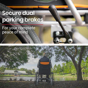 Folding Aluminium Wheelchair, 20