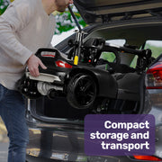 FreeLite+ Mid-Sized Foldable Electric Mobility Scooter, Lithium Battery, Long Range and Easy Charging, Grey