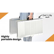 122cm Portable Folding Aluminium Access Ramp, for Wheelchair, Mobility Scooter, Rollator