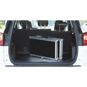 152cm Portable Folding Aluminium Access Ramp, Black Ultra-Grip, for Wheelchair, Mobility Scooter