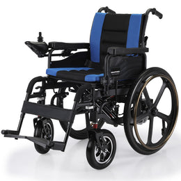 Electric Wheelchair Folding, Long Range, Folding, Lithium Battery, 24
