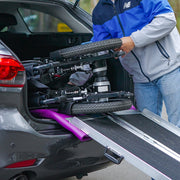 Power Electric Wheelchair, Wide Bariatric Chair, Comfortable for S-XL, Long Range, Recline Adjustment, Lithium Battery, 16