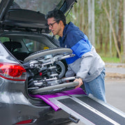 Power Electric Wheelchair, XL Wide Bariatric Chair Seat, Long Range, Recline Adjustment, Lithium Battery, 22