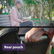 Pathline Mid-Sized Electric Mobility Scooter For Elderly - Silver