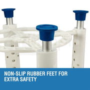 Adjustable Bath Shower Seat Chair Stool Swivel Rotating Bath Aid