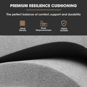 FORTIA Electric Recliner Lift Heat Chair for Elderly, Massage, Heat Therapy, Aged Care, Beige