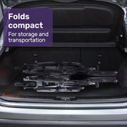 Folding Manual Reclining Wheelchair Self Propelled, 24