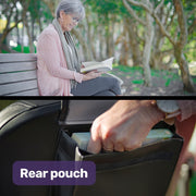 FreeRoam+ Mid-Sized Lithium Fast Easy Charge Mobility Scooter, Red