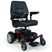 Heavy Duty Electric Wheelchair, Up to 20km Range, Ultra-Comfortable, Great Turning Circle, Safe Stable Non-Slip Anti-Roll Back Power Chair, Red