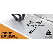 152cm Portable Folding Aluminium Access Ramp, for Wheelchair, Mobility Scooter, Rollator